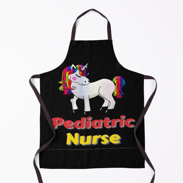 Item preview, Cute Nurse Pediatric Practitioner With Unicorn rainbow designed and sold by chetan786.