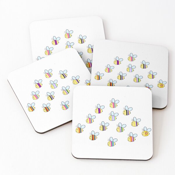 Item preview, Busy Pride Bees  designed and sold by catsdesignz.