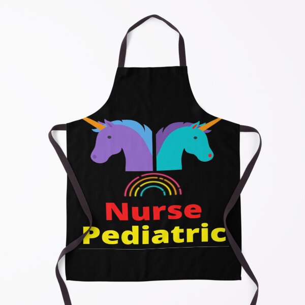 Item preview, Cute Nurse Pediatric Practitioner With Unicorn rainbow designed and sold by chetan786.