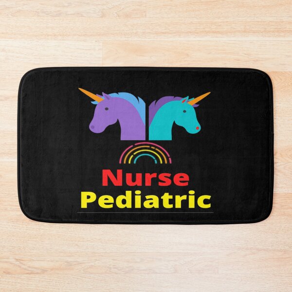 Item preview,  Cute Nurse Pediatric Practitioner With Unicorn rainbow designed and sold by chetan786.