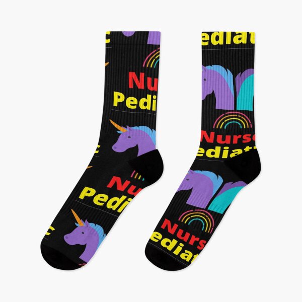 Item preview,  Cute Nurse Pediatric Practitioner With Unicorn rainbow designed and sold by chetan786.