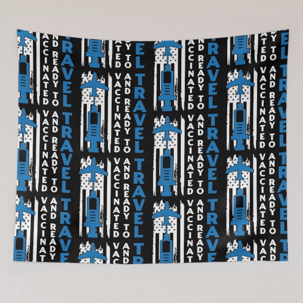 Item preview, Vaccinated And Ready To Travel | Traveling For Vacation Trip designed and sold by GravitiTees.