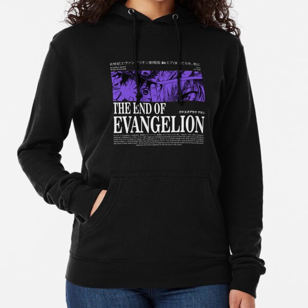 T-shirt EvangelionLa fin d'Evangelion Sweat à capuche léger