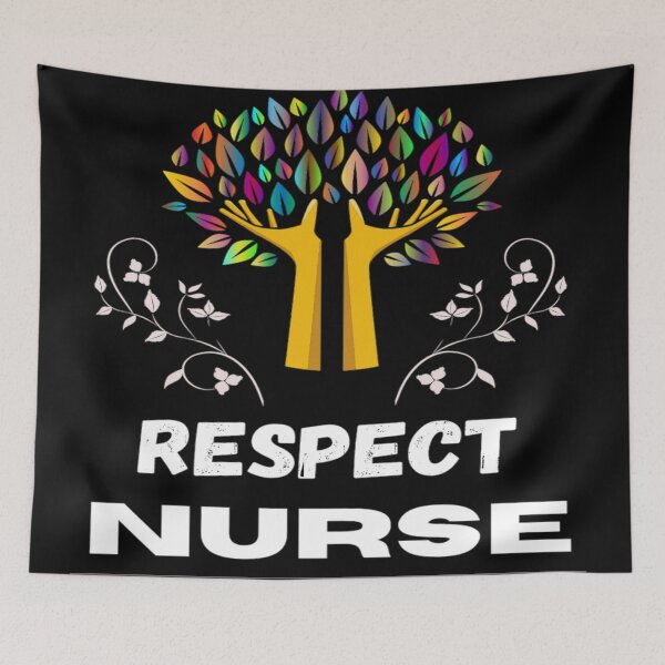 Item preview,  Cute Nurse Pediatric Practitioner With Unicorn rainbow designed and sold by chetan786.