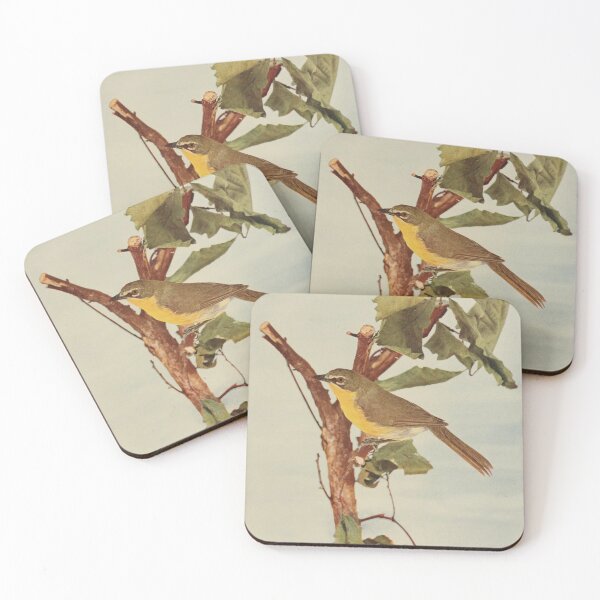 Item preview, Yellow Breasted Chat On A Tree designed and sold by laguitan10.