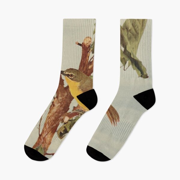 Item preview, Yellow Breasted Chat On A Tree designed and sold by laguitan10.