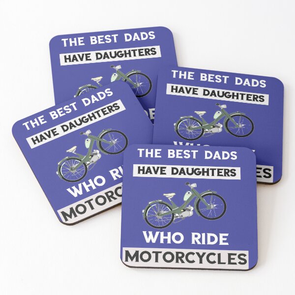 Item preview, the best dads have daughters who ride motorcycles designed and sold by Lakki-s.