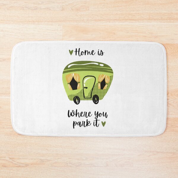 Item preview, Home is Where You Park It, Camp Life, Camper Poster designed and sold by visual-samadhi.
