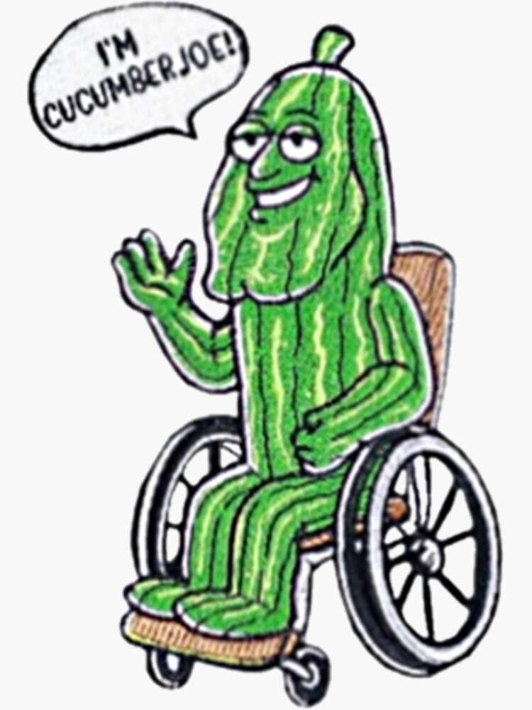 "I'm Cucumber Joe! CoolShirtzCold Ones" Sticker for Sale by