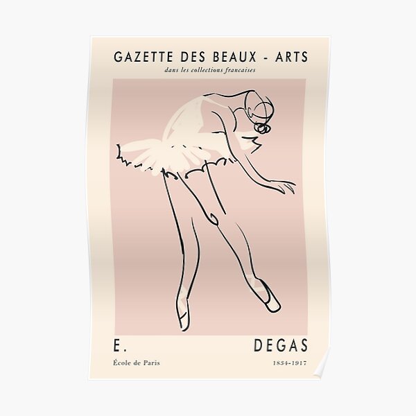 Edgar Degas Tanz Poster