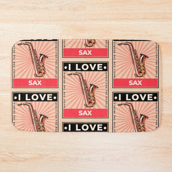Item preview, I LOVE SAX designed and sold by DomGDesign.