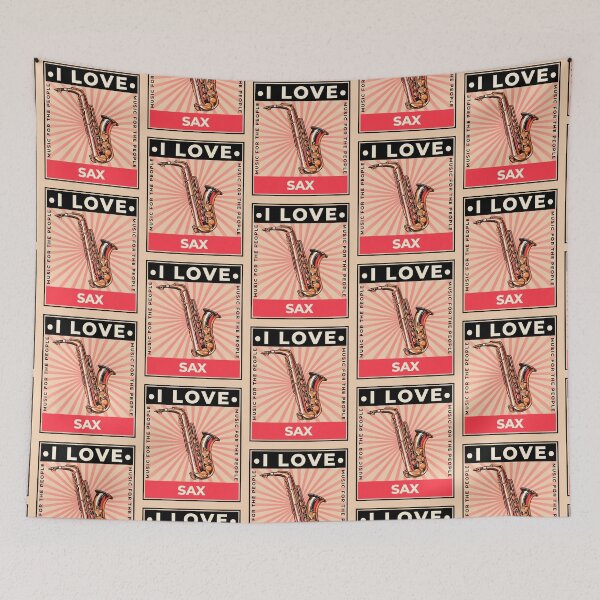 Item preview, I LOVE SAX designed and sold by DomGDesign.