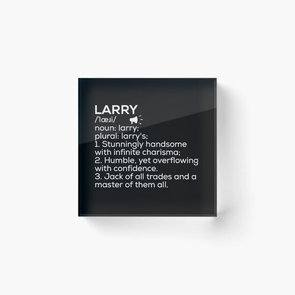 Item preview, Larry Name Definition designed and sold by Teelogic.