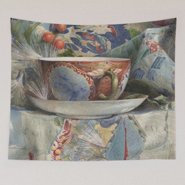 Item preview, Still life with tea cup - Samuel Colman designed and sold by NineVi.