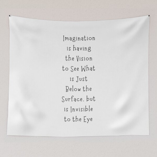 Item preview, Imagination Vision Motivational Words designed and sold by SirajDecors.