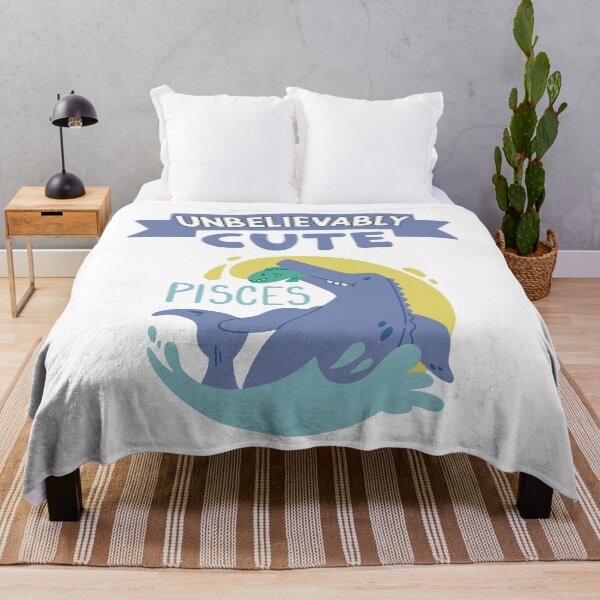 Item preview, Unbelievably Cute Pisces Zodiac Sign Horoscope Cute Dinosaur designed and sold by RJ-Art.
