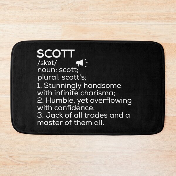 Item preview, Scott Name Definition designed and sold by Teelogic.