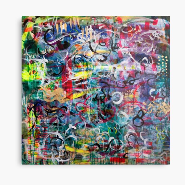 Twirl Me Metal Print