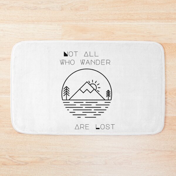 Item preview, Not All Who Wander, Camping, Caravan, Tents, Camping Poster, Camp Life, Camper Poster designed and sold by visual-samadhi.