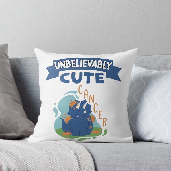 Item preview, Unbelievably Cute Cancer Zodiac Sign Horoscope Cute Dinosaur designed and sold by RJ-Art.