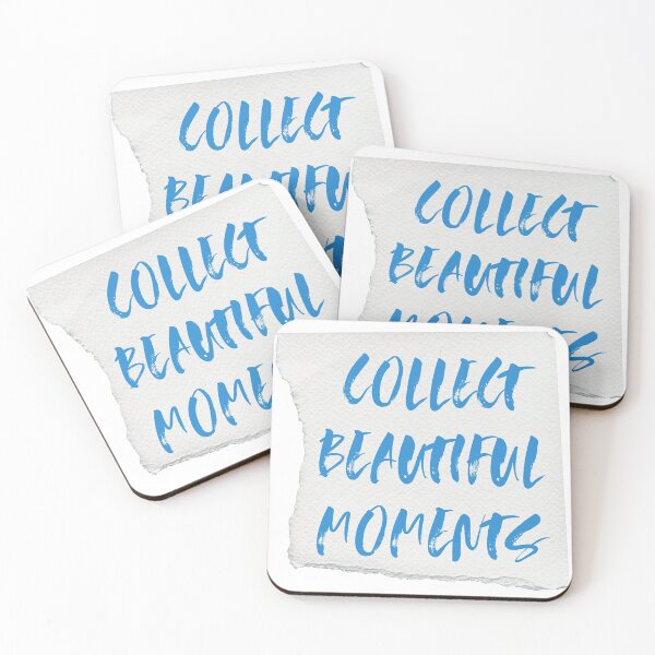 Item preview, Collect Beautiful Moments Inspiring Quote designed and sold by seemune.