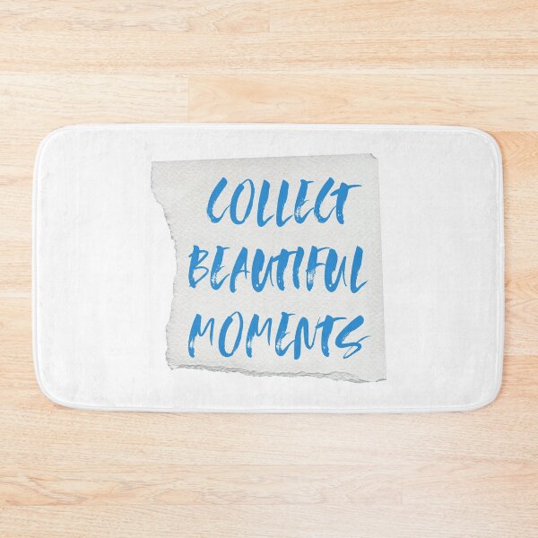 Item preview, Collect Beautiful Moments Inspiring Quote designed and sold by seemune.