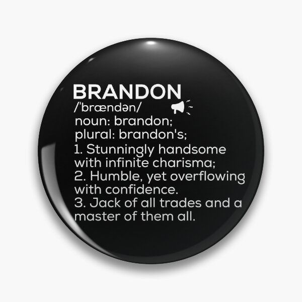 Artikelvorschau, Brandon Namensdefinition entworfen und verkauft von Teelogic.