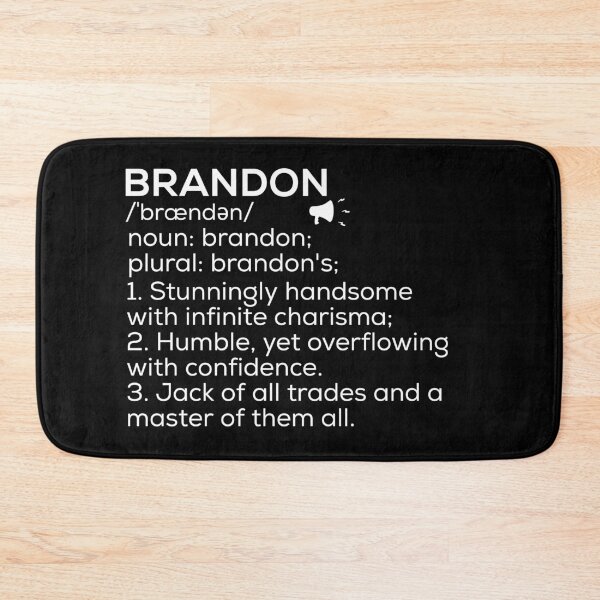 Item preview, Brandon Name Definition designed and sold by Teelogic.