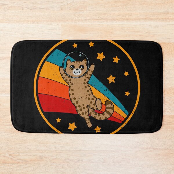 Item preview, Cute Vintage Savannah Cat Bicolor Serval Space Cat designed and sold by JokeGysen.