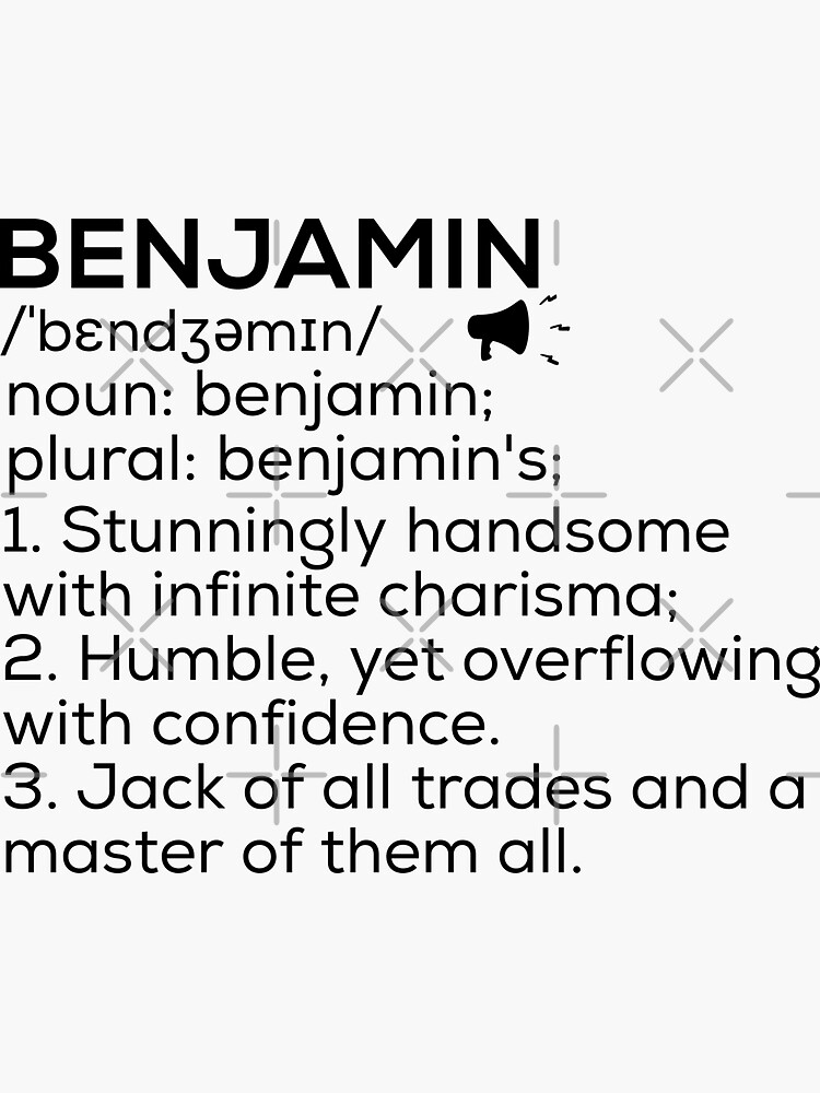 Benjamin Name Meaning - An Everyday Story