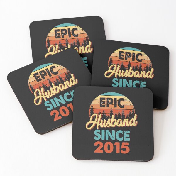 Item preview, Epic Husband Since 2015 - 6th Wedding Anniversary 6 Years  designed and sold by CamilleXzavier.