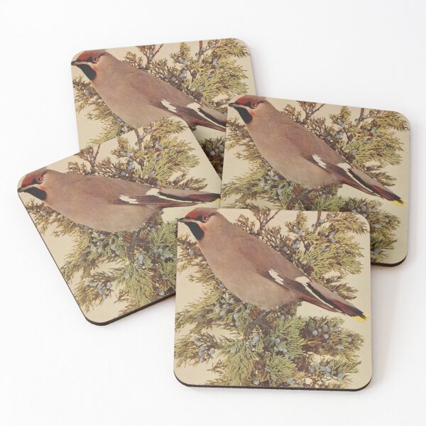 Item preview, Bohemian Waxwing On A Tree designed and sold by laguitan10.