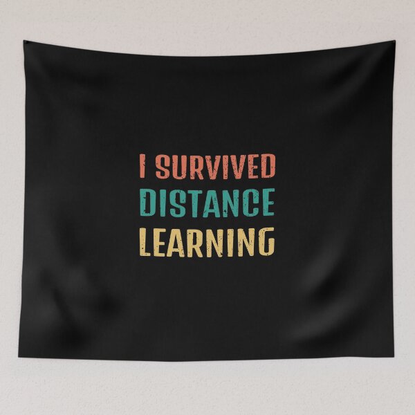 Item preview, I  survived distance learning designed and sold by DynastyArt.