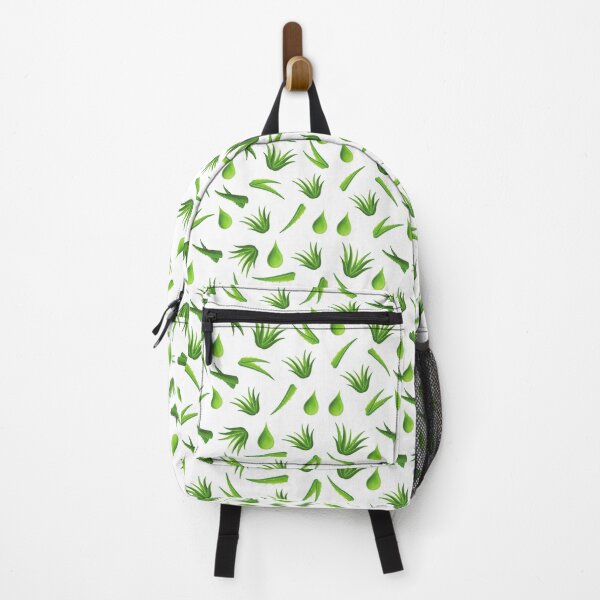 Item preview, Green Aloe vera plants pattern designed and sold by KamTamDesigns11.