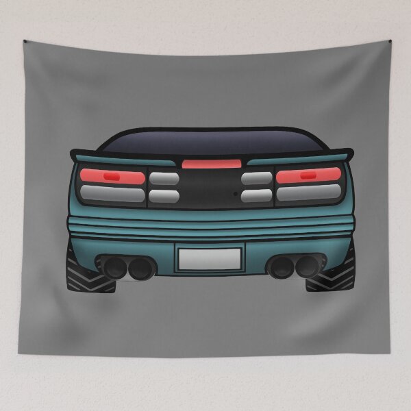 Item preview, 300zx [Z32] Japanese Sports Car | JDM - Teal designed and sold by Trailstyle.