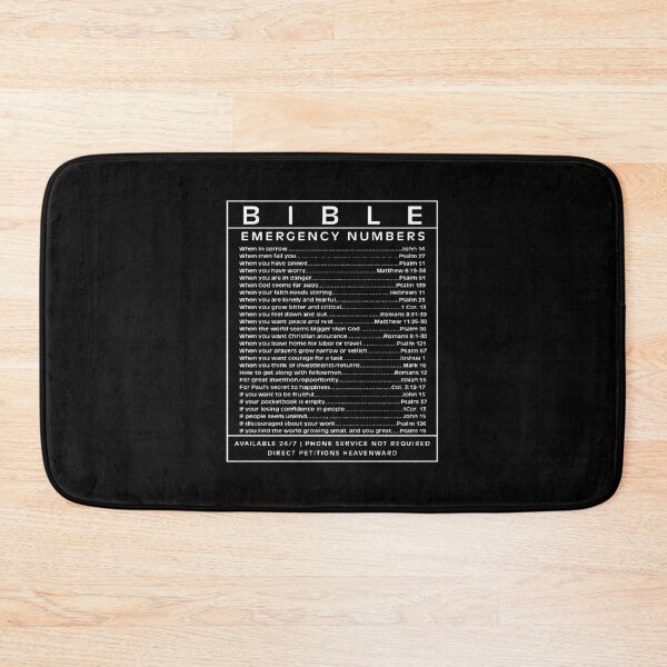 Item preview, Awesome Christian Shirts Bible Emergency Hotline Numbers designed and sold by emorestste.