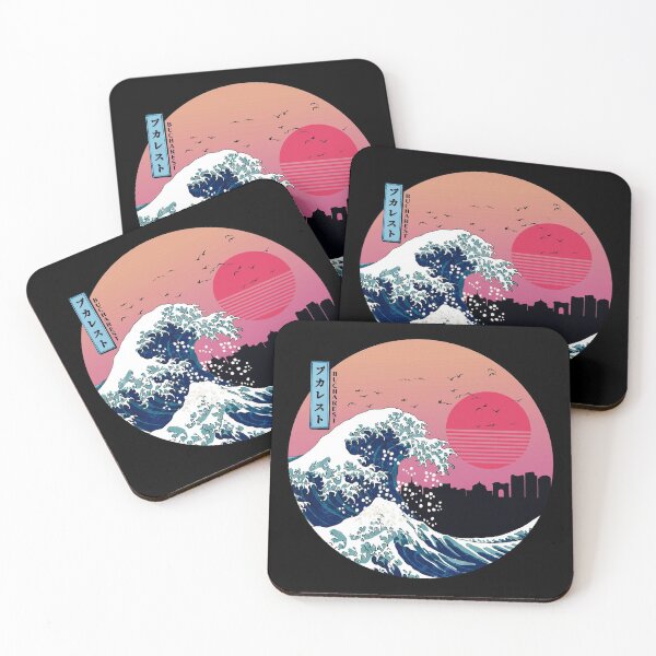 Item preview, Bucharest Kanagawa Wave Retro designed and sold by DFerraz.