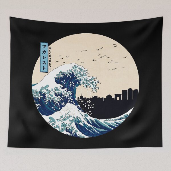 Item preview, Bucharest Kanagawa Wave designed and sold by DFerraz.