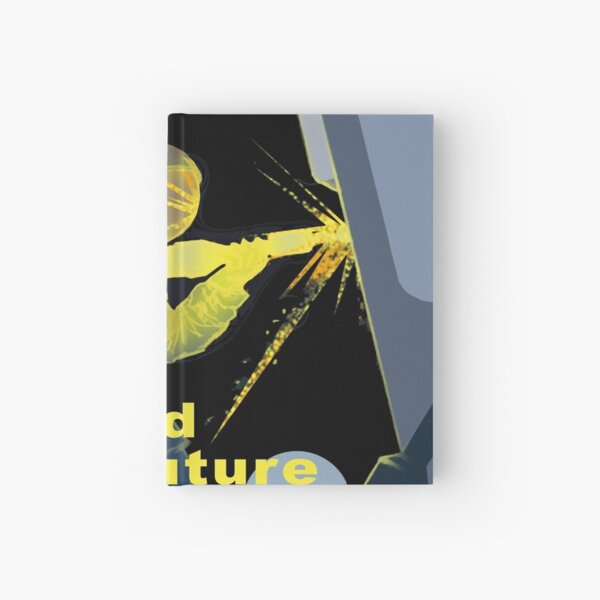 Build Your Future On The Moon Hardcover Journal