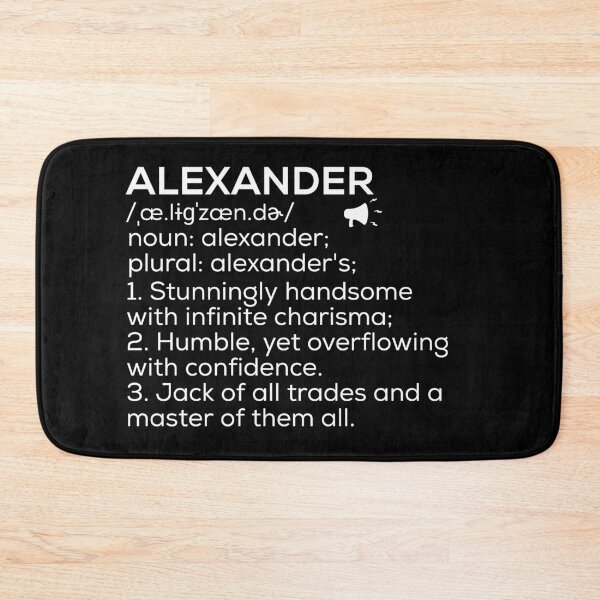 Item preview, Alexander Name Definition designed and sold by Teelogic.