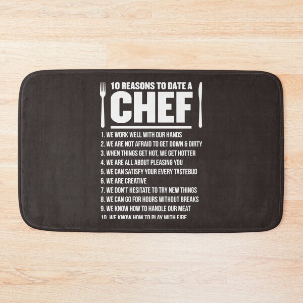 Item preview, 10 Reason to date a CHEF  | Chef shirt | Chef T-Shirt designed and sold by chefstores.