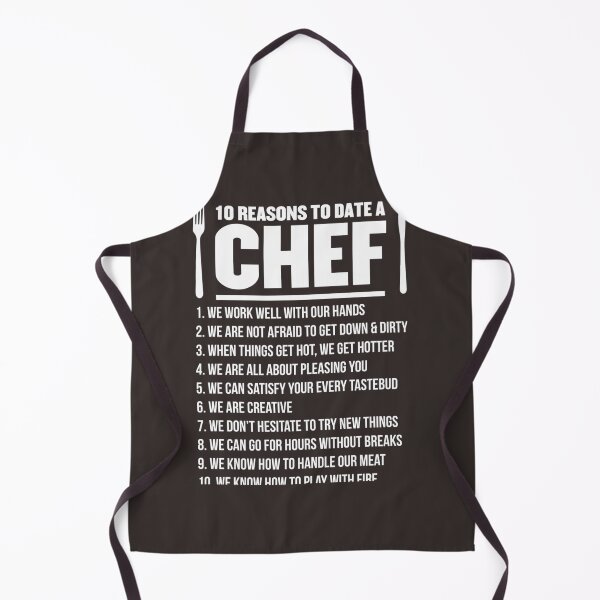 Item preview, 10 Reason to date a CHEF  | Chef shirt | Chef T-Shirt designed and sold by chefstores.