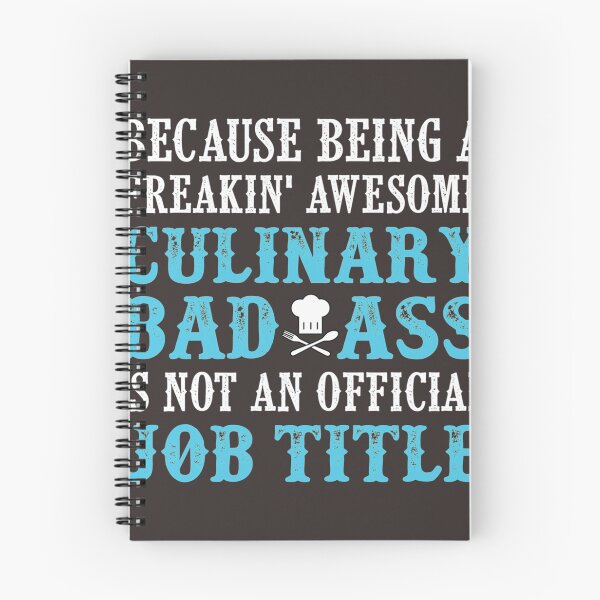 Item preview, Culinary Badass Chef - Chef Job Title  | Chef shirt | Chef T-Shirt designed and sold by chefstores.