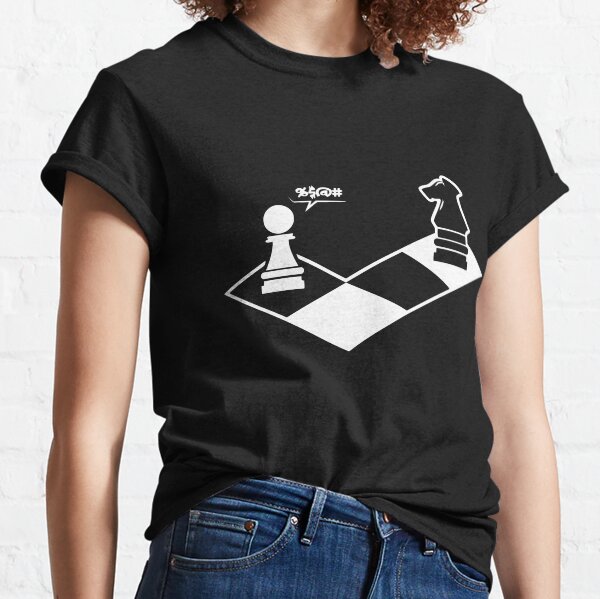 funny chess shirt chess player Classic T-Shirt