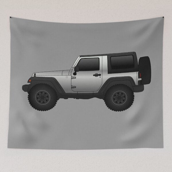 Item preview, American 4WD | 4x4 | JK SWB - Silver designed and sold by Trailstyle.