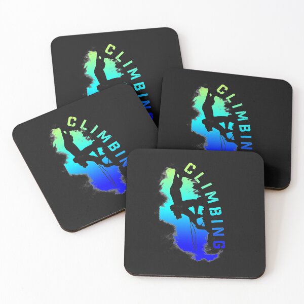 Item preview, Rock Climbing Splash Art Mountain Climber _ Hiker - Alpinism  designed and sold by CamilleXzavier.