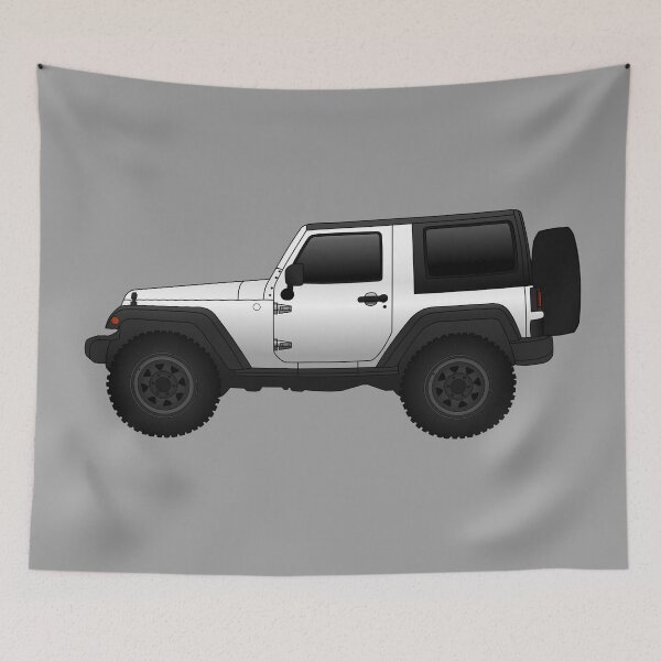 Item preview, American 4WD | 4x4 | JK SWB - White designed and sold by Trailstyle.