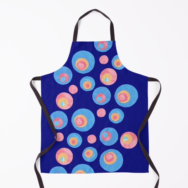 Item preview, Circles in Blue, Red, and Orange - Watercolor Cutouts designed and sold by Susan Prolman.