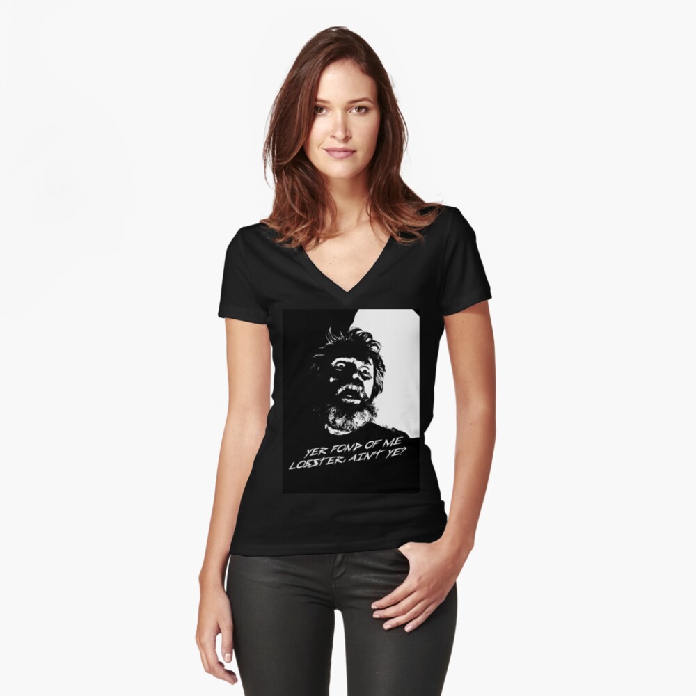 Item preview, Fitted V-Neck T-Shirt designed and sold by Radar180.