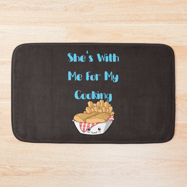 Item preview, She's with me for my cooking2  | Chef shirt | Chef T-Shirt designed and sold by chefstores.
